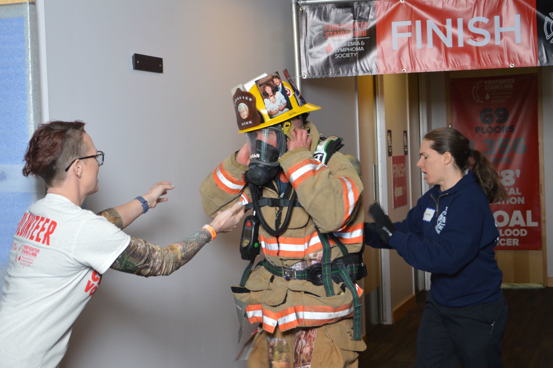 Longview firefighter stairclimb